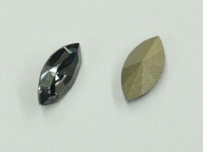 ◆粒売り◆4228 MM8,0X4,0 クリスタルシルバーナイト1粒