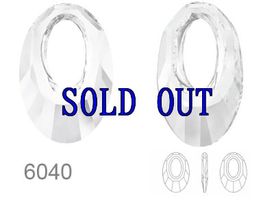 画像1: ◆粒売り◆6040 MM40,0 クリスタル1粒