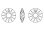 画像2: ◆傷有◆お一人様1点限り◆廃盤◆粒売り◆6724 MM33,0 クリスタルボルカノ1粒 (2)