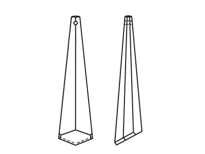 画像3: ◆粒売り◆8290NR8671 MM63,0X16,0 クリスタル1粒