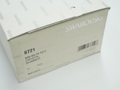 画像1: 8721 MM89,0X52,0 クリスタルシマー21粒