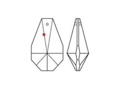 画像2: ◆粒売り◆8751 MM38,0X24,0 クリスタル1粒