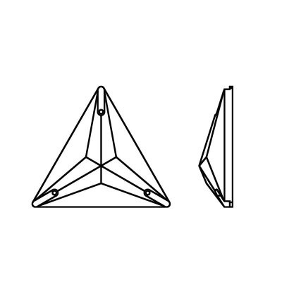 画像2: DZ4069 トライアングル クリスタル(101)