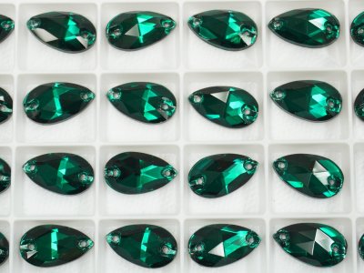 画像1: DZ4065 ペアシェイプ エメラルド(205)