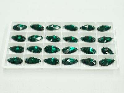 画像2: DZ4065 ペアシェイプ エメラルド(205)
