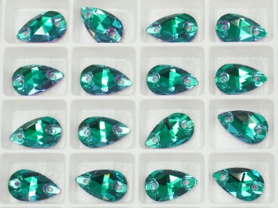 画像2: 現品限り35％OFF/DZ4065 ペアシェイプ エメラルド(205)