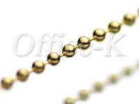 ボールチェーン ゴールドメッキ 1,5MM 約10M