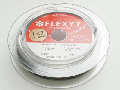 画像1: FLEXY7 0,25mm  クリア　約100M