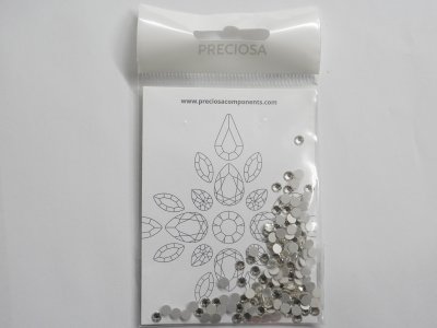 画像1: ラインストーンMAXIMA SS16 クリスタル DF 約149粒