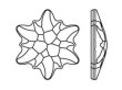 画像2: ◆現品限り◆粒売り◆2753 MM10,0 クリスタル1粒 (2)