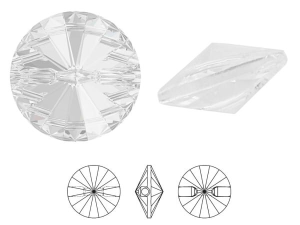 画像1: ◆現品限り◆粒売り◆3014 MM14,0 クリスタル/Unfoiled1粒 (1)