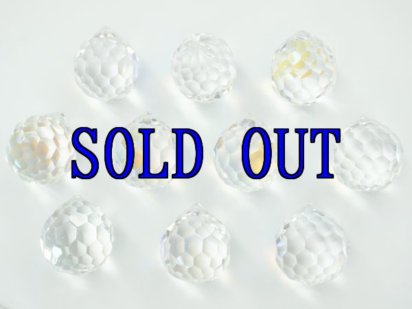 画像1: 75％OFF/規格外品 ショーラー◆粒売り◆ボールプリズムB.4023 MM30,0 オーロラ10粒 (1)