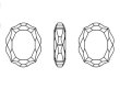 画像2: ◆現品限り◆粒売り◆4142 MM10,0X8,0 クリスタル1粒 (2)
