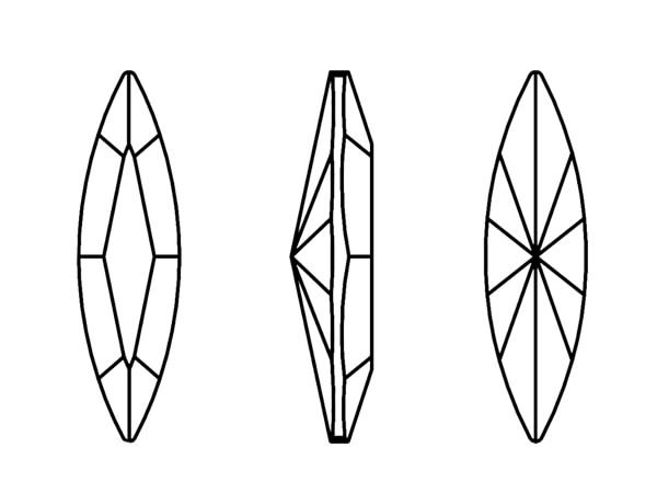画像2: ◆廃盤◆4200 クリスタルブルーオーロラ ◆ゴールド金具付き◆ (2)