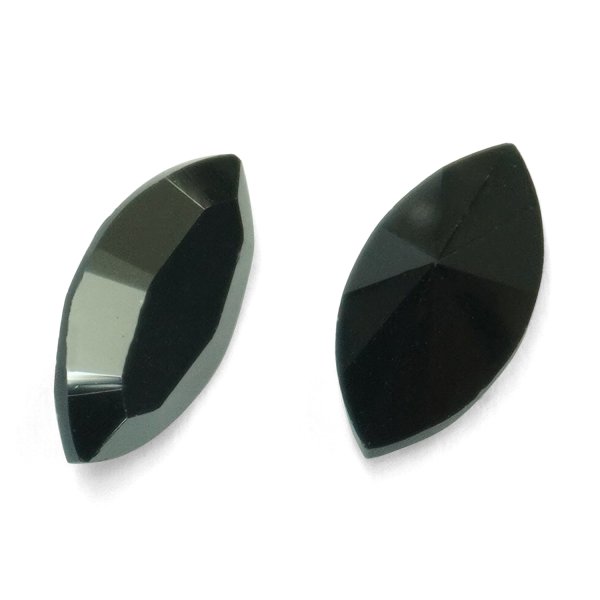 ◆粒売り◆4228 MM8,0X4,0 ジェットヘマタイト/Unfoiled1粒