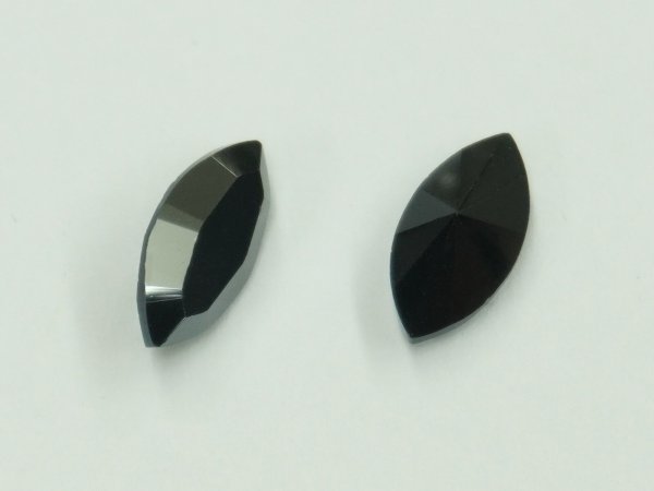 ◆粒売り◆4228 MM8,0X4,0 ジェットヘマタイト/Unfoiled1粒