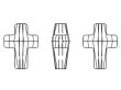 画像2: ◆現品限り◆粒売り◆5378 MM14,0 クリスタルゴールドパティナ1粒 (2)