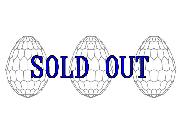 画像2: ◆粒売り◆6002 MM10,0×7,0クリスタルオーロラ1粒 (2)