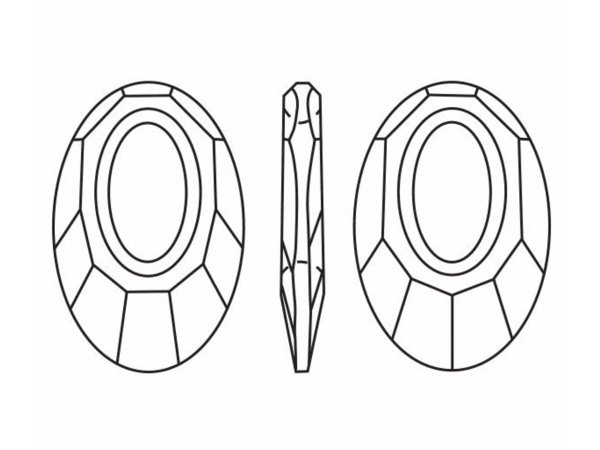 画像3: ◆粒売り◆6040 MM30,0 クリスタルオーロラ1粒 (3)