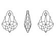 画像3: ◆特注◆粒売り◆6106 MM22,0 クリスタルヴィトレイルライト1粒 (3)