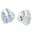画像1: ◆廃盤本社無◆粒売り◆6228 MM18,0X17.5 クリスタルホワイトパティナ1粒 (1)