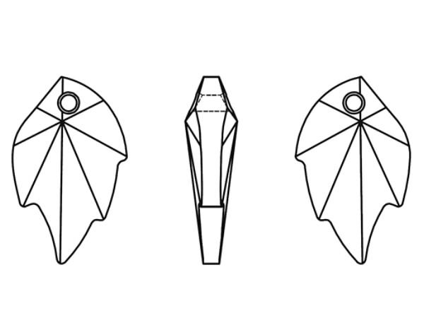 画像2: ◆特注◆6735 クリスタルバミューダブルー (2)