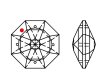 画像2: ◆粒売り◆8118 MM18,0 クリスタル1粒 (2)