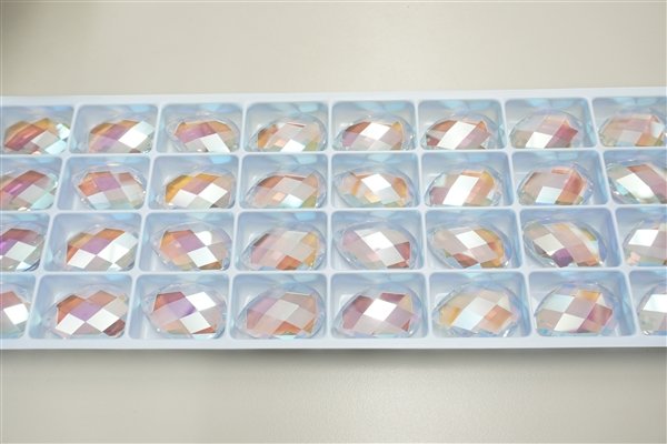 画像1: ◆シート◆8290NR8741 MM38,0X25,0 クリスタルブルーオーロラ●32粒● (1)