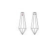 画像2: ◆粒売り◆8621 MM15,0X7,5 クリスタル1粒 (2)