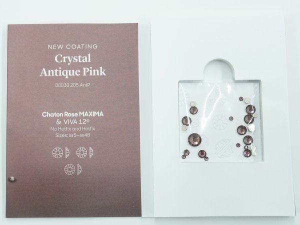 画像2: Crystal Antique Pink サンプル (2)