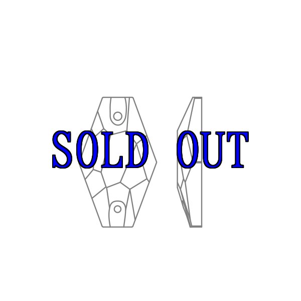 画像2: DZ4034 ヘキサゴン クリスタル(101) (2)