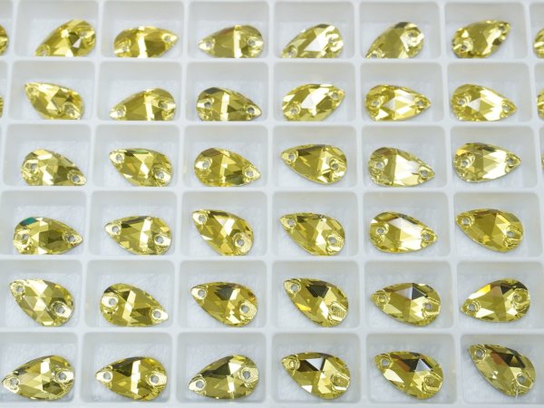 画像1: 35％OFF/規格外品 DZ4065 ペアシェイプ ライトトパーズ(226) (1)