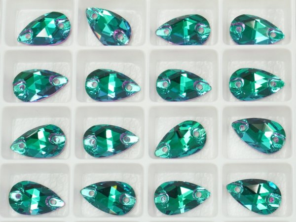 画像2: 現品限り35％OFF/DZ4065 ペアシェイプ エメラルド(205) (2)