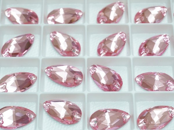 画像1: DZ4065 ペアシェイプ ライトローズ(223/A22) (1)