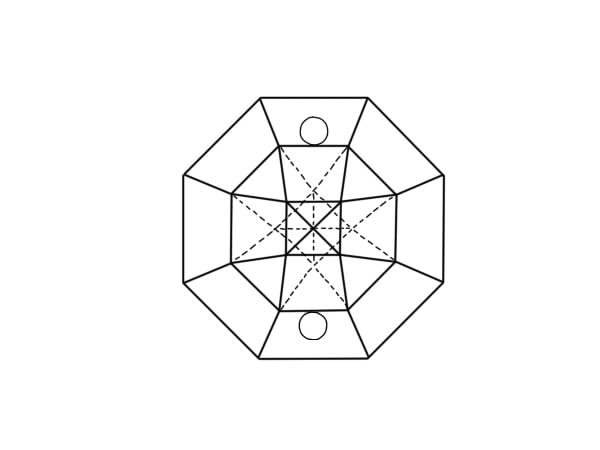 画像3: ◆訳有◆アスフォー1020 オクタゴン2H MM14,0 クリスタル 2000粒 (3)
