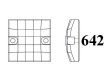 画像2: アスフォー 642 MM14,0 クリスタル 72粒 (2)