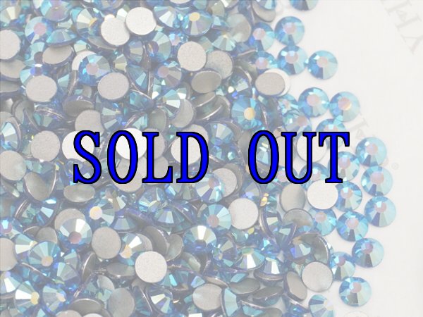 画像1: YHBラインストーン カプリブルーオーロラ (1)