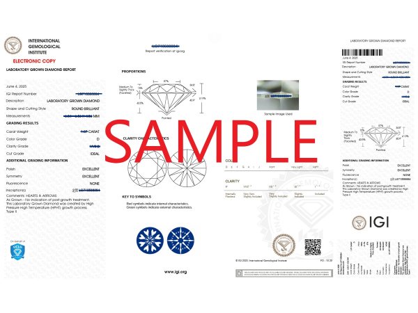 画像7: ラボグロウンダイヤモンド 0.50ct Color:D VVS1 IDEAL HPHT (7)