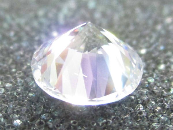 画像3: キュービックジルコニア アルファ MM2,4 ホワイト 10粒 (3)