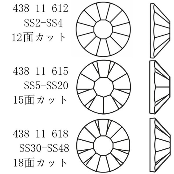 画像1: ★訳有り商品5％以上OFF★ラインストーンMAXIMA SS16クリスタルハニー (1)