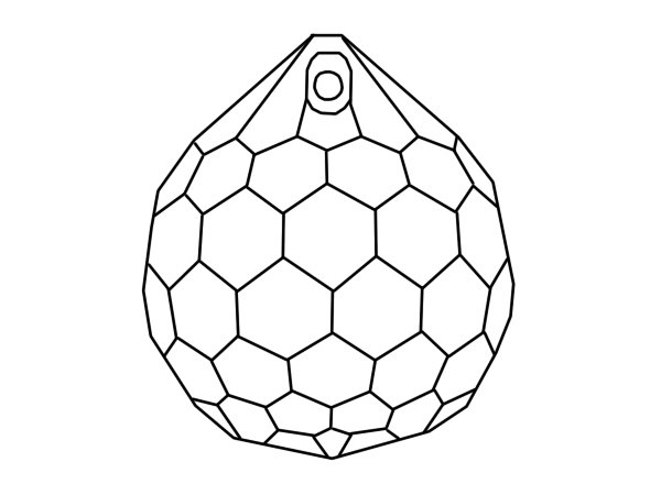 画像3: ショーラー◆粒売り◆ボールプリズムF.3210 MM30,0 クリスタル1粒 (3)