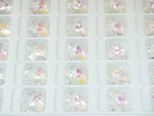 画像4: ショーラー◆粒売り◆オクタゴンF.3201 MM14,0 クリスタルオーロラ 100粒 (4)