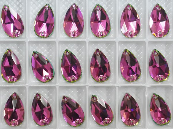 画像1: ◆粒売り◆YHBソーオン3430 クリスタルヴィトレイルローズ MM18,0X10,5/1粒 ※箱無し (1)